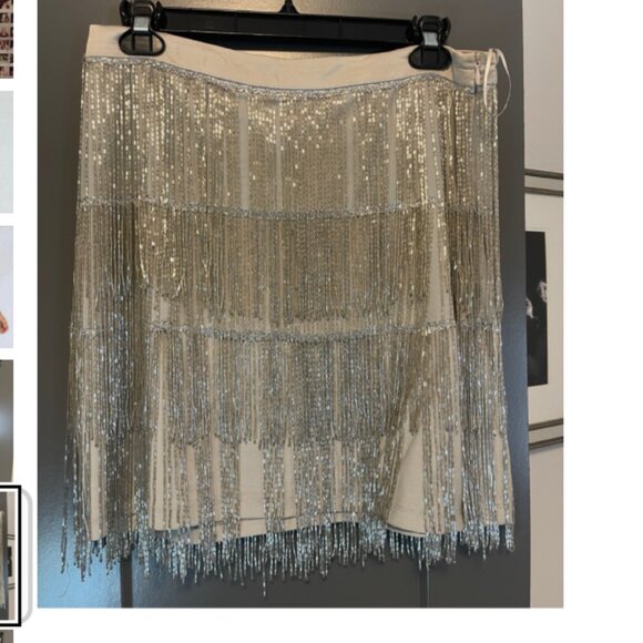 Meshki Sofia Beaded Fringe Skirt & top - Picture 5 of 8